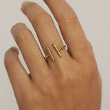 ANILLO ABIERTO BARRAS YAFFA