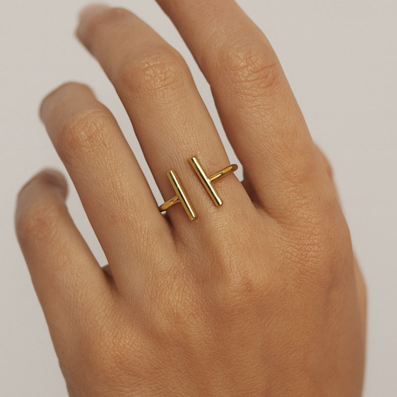 ANILLO ABIERTO BARRAS YAFFA