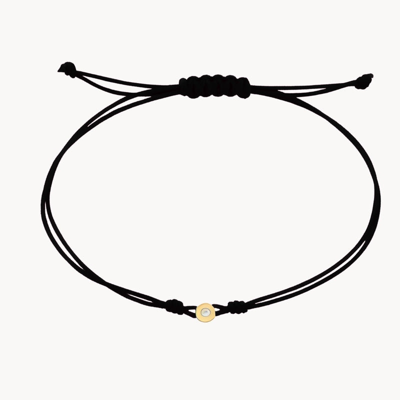 PULSERA MACRAME CON DIAMANTE FARLEY