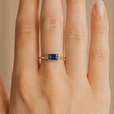ANILLO ZAFIRO Y DIAMANTES SIBYLLE