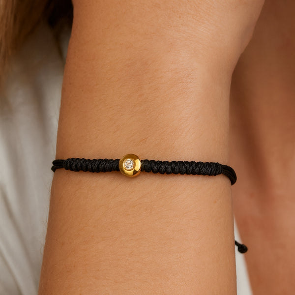 PULSERA MACRAME CON CIRCONITA LISELOT