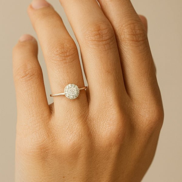 ANILLO SOLITARIO CON CIRCONITA MURNA