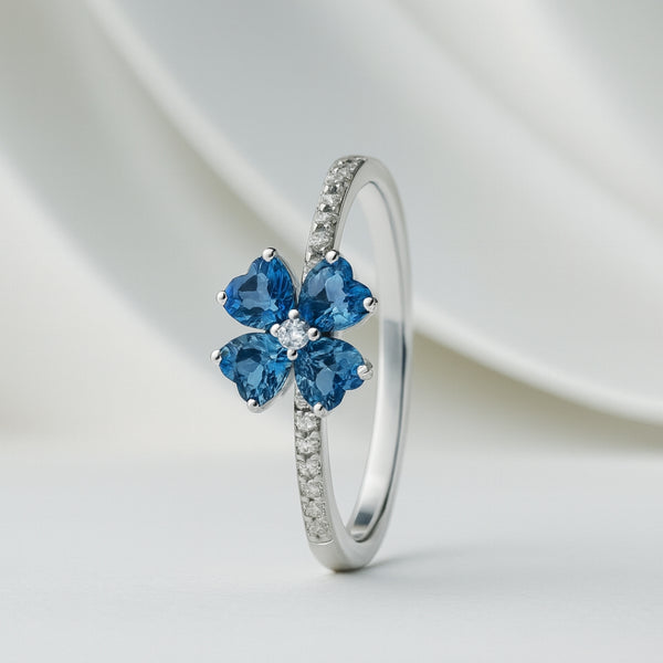 JAIDA EMERALD AND DIAMOND RING