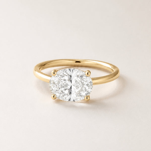 ANILLO SOLITARIO DIAMANTE CREADO 0.75 QUILATES CERTIFICADO IGI