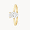 ANILLO SOLITARIO DIAMANTE CREADO 0.75 QUILATES CERTIFICADO IGI