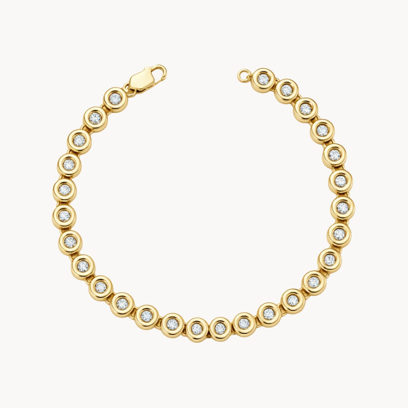 PULSERA RIVIERE DIAMANTES CREADOS COLECCION ASTRA