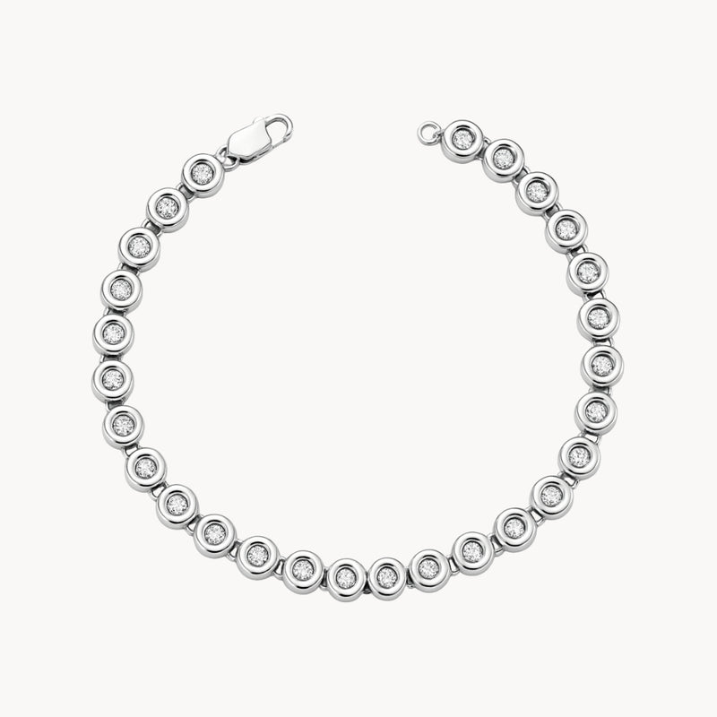 PULSERA RIVIERE DIAMANTES CREADOS COLECCION ASTRA