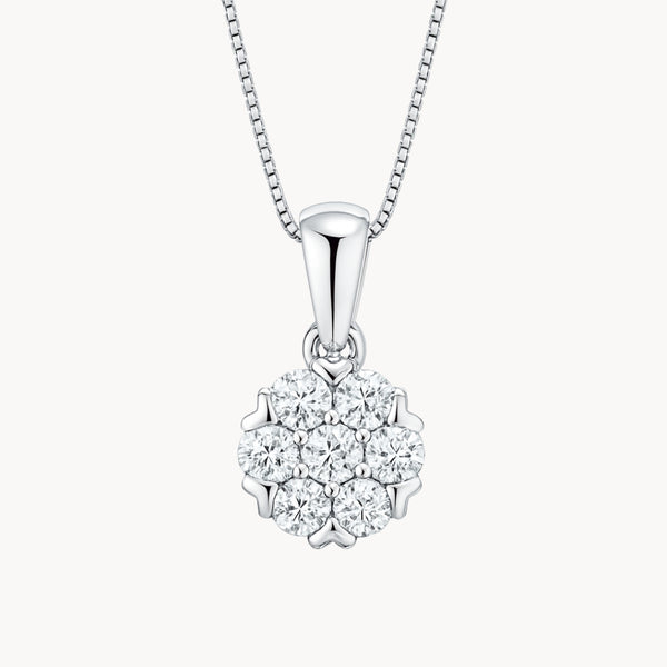 COLGANTE DIAMANTES CREADOS GARRAS COLECCION ASTRA