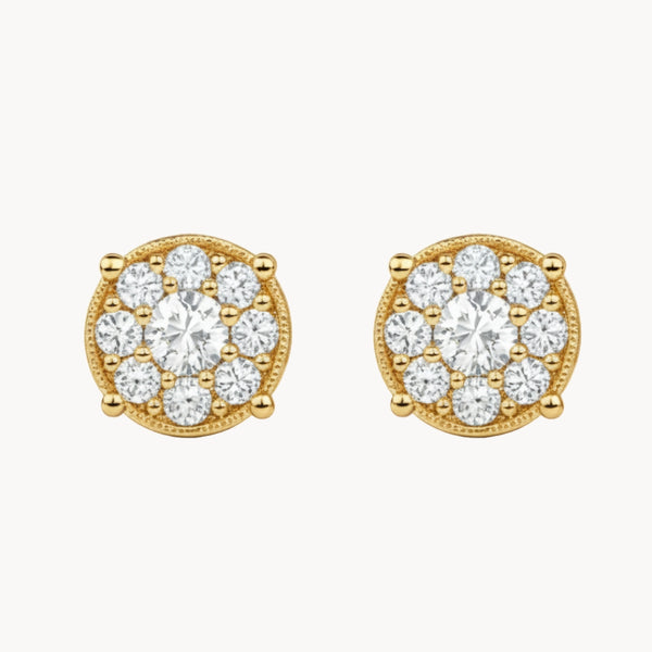 PENDIENTES DIAMANTES CREADOS COLECCION ASTRA