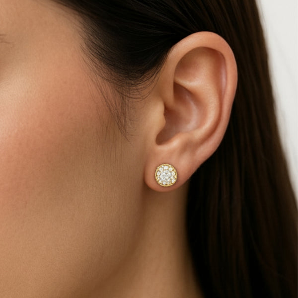 PENDIENTES DIAMANTES CREADOS COLECCION ASTRA