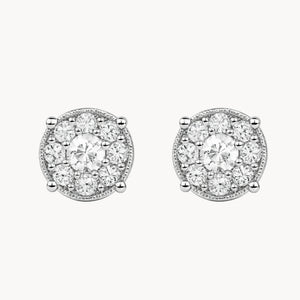 PENDIENTES DIAMANTES CREADOS COLECCION ASTRA