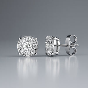 PENDIENTES DIAMANTES CREADOS COLECCION ASTRA