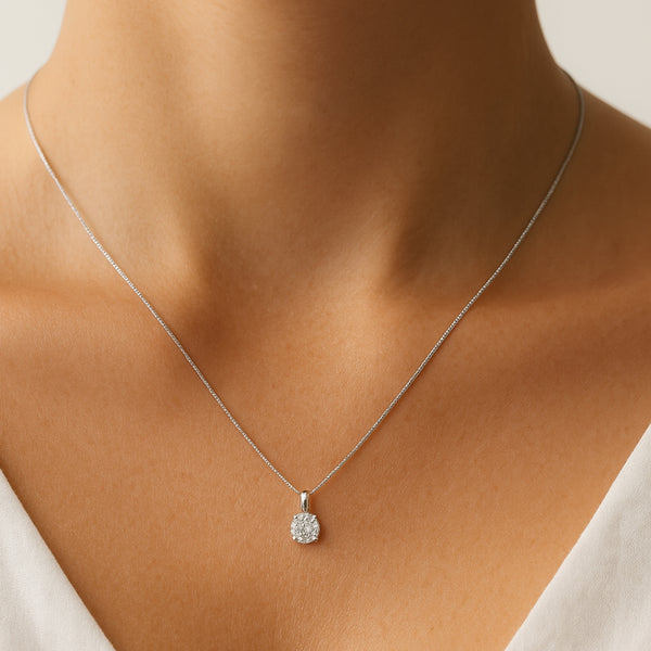 COLGANTE DIAMANTES CREADOS GARRAS COLECCION ASTRA