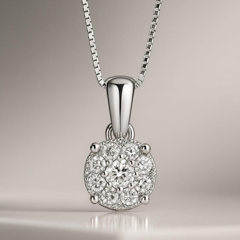 COLGANTE DIAMANTES CREADOS GARRAS COLECCION ASTRA