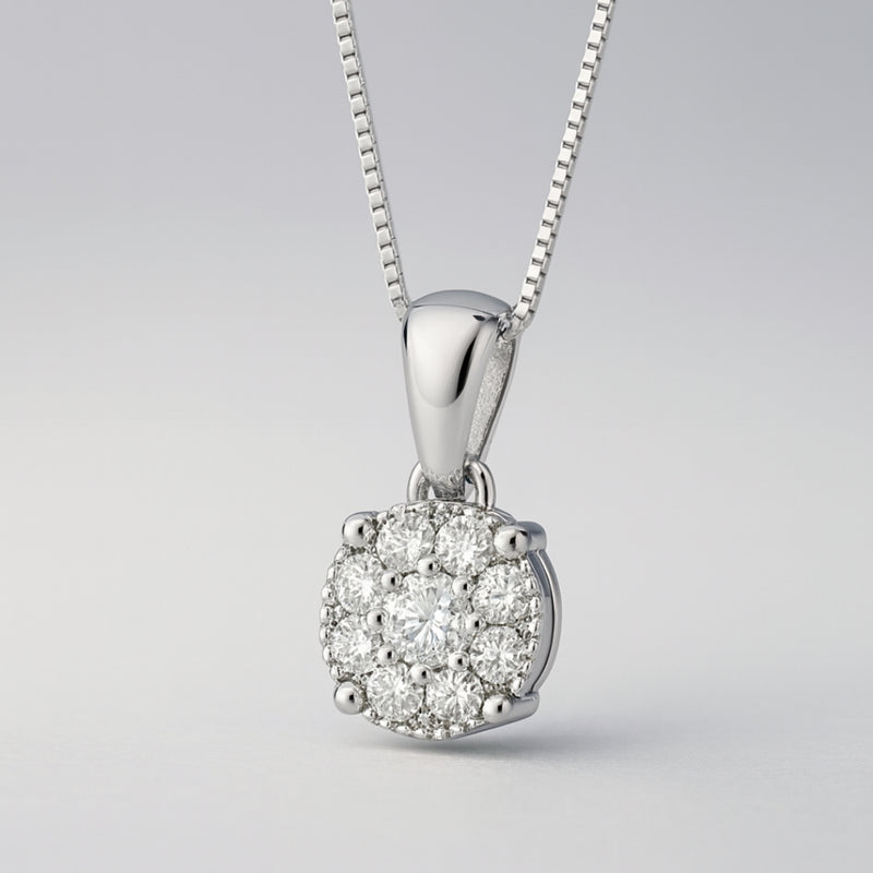 COLGANTE DIAMANTES CREADOS GARRAS COLECCION ASTRA