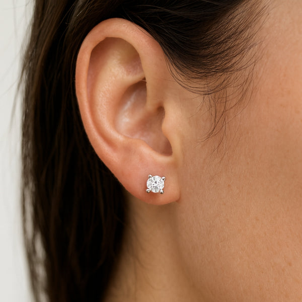 PENDIENTES DIAMANTE CREADO GARRAS COLECCION ASTRA
