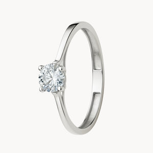 ANILLO SOLITARIO DIAMANTE CREADO 0.50 QUILATES COLECCION ASTRA