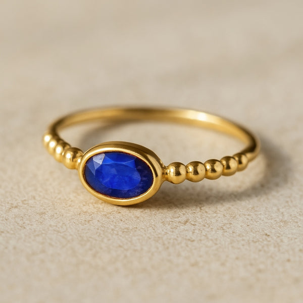 ANILLO BOLAS ZAFIRO BLUMA