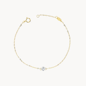 Armband Chaton Rhombus mit Diamant Venus