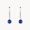 SAPPHIRE AND DIAMOND EARRINGS HADIYA