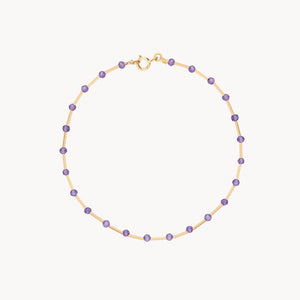 PURPLE ZIRCONIA BRACELET ALBA