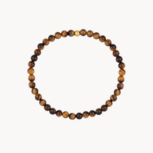 PULSERA BOLAS DE OJO DE TIGRE RACHEL