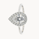 ANILLO DIAMANTE PERILLA CON HALO