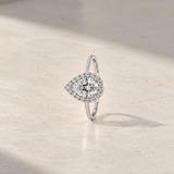 ANILLO DIAMANTE PERILLA CON HALO