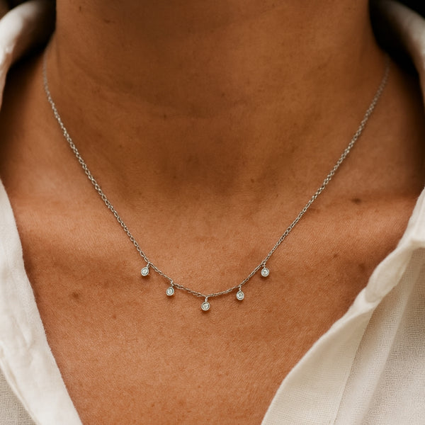 COLLAR DIAMANTES EN CHATON URSEL
