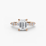 Solitaire com Pavé Eternity 2