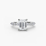 Solitaire com Pavé Eternity 2