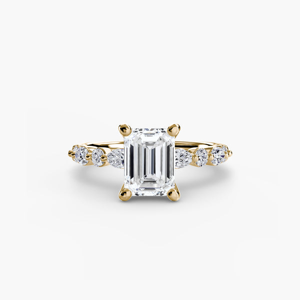 Solitaire com Pavé Eternity 2