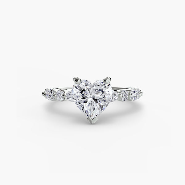 Solitaire com Pavé Eternity 2