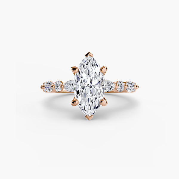 Solitaire com Pavé Eternity 2