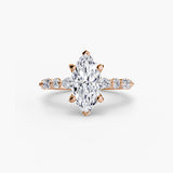 Solitaire com Pavé Eternity 2