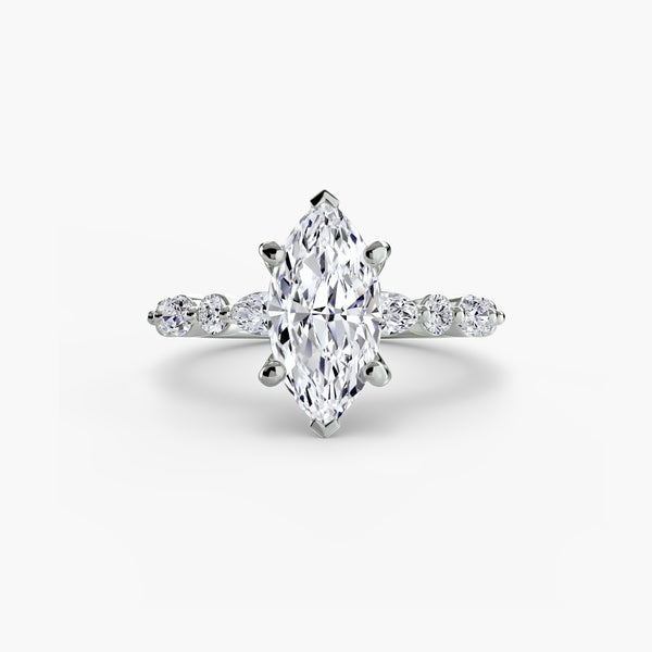 Solitaire com Pavé Eternity 2