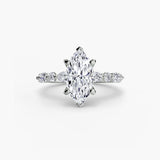 Solitaire com Pavé Eternity 2