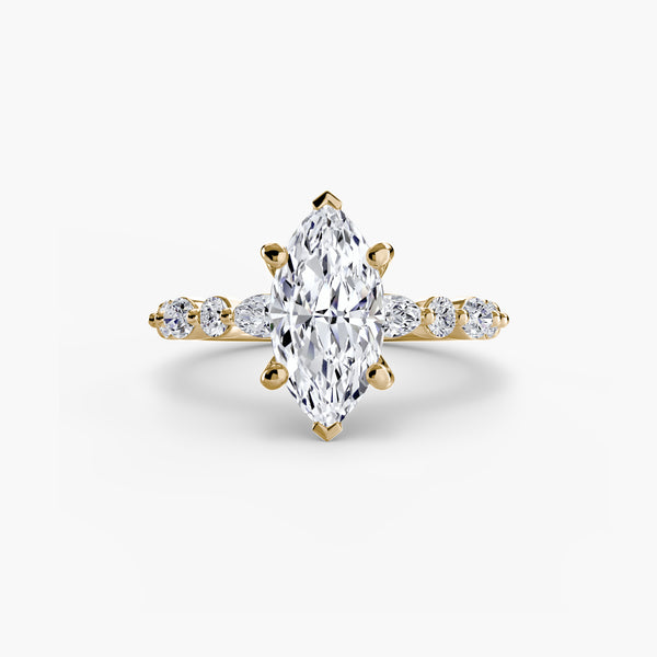 Solitaire com Pavé Eternity 2