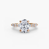 Solitaire com Pavé Eternity 2