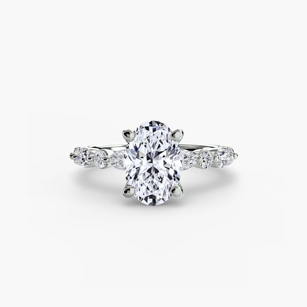 Solitaire com Pavé Eternity 2