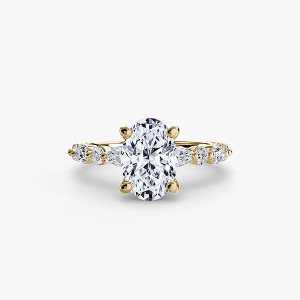 Solitaire com Pavé Eternity 2
