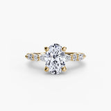 Solitaire com Pavé Eternity 2