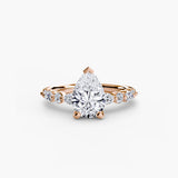 Solitaire com Pavé Eternity 2