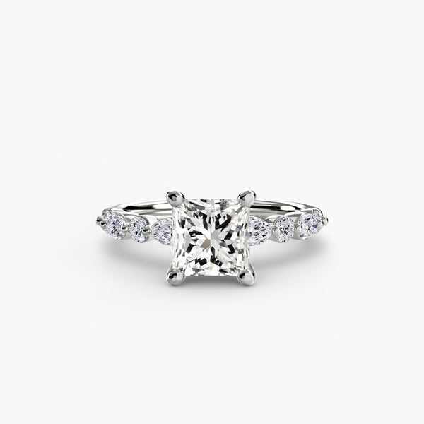 Solitaire com Pavé Eternity 2