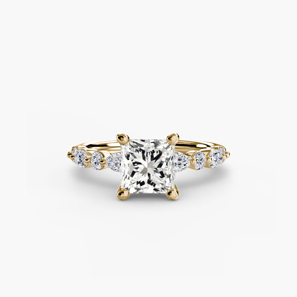 Solitaire com Pavé Eternity 2