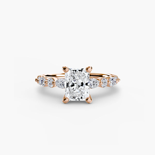 Solitaire com Pavé Eternity 2