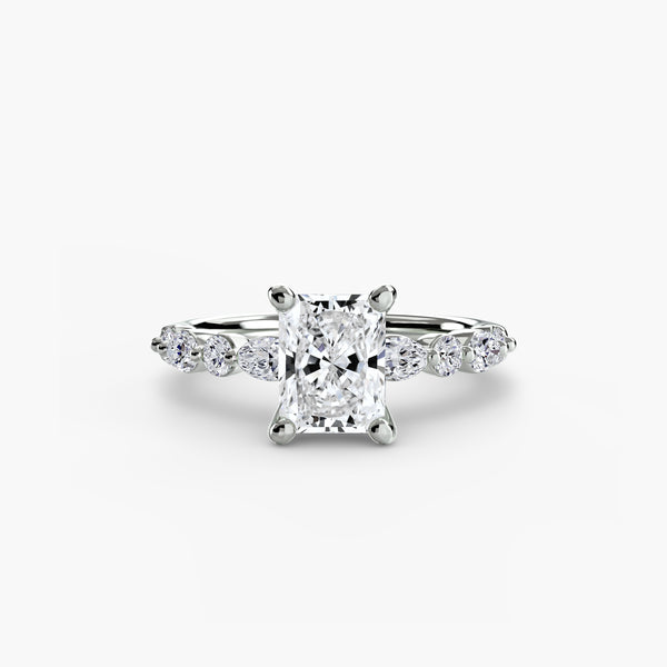Solitaire com Pavé Eternity 2