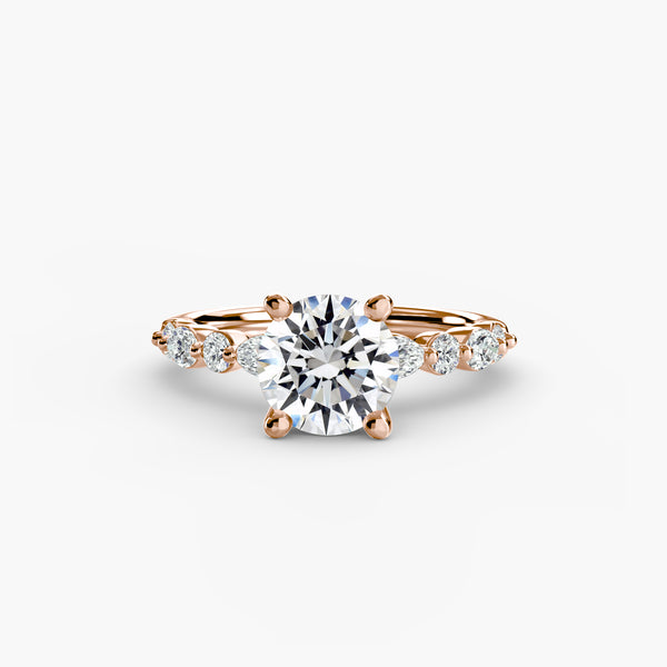 Solitaire com Pavé Eternity 2