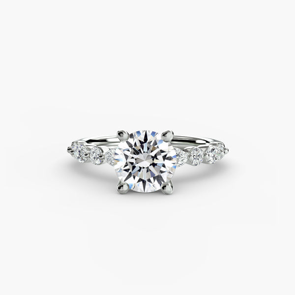 Solitaire com Pavé Eternity 2