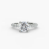Solitaire com Pavé Eternity 2